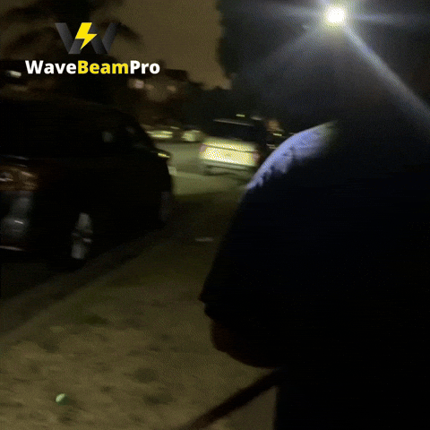 WaveBeamPro™ Motion Sensor LED Headlamp